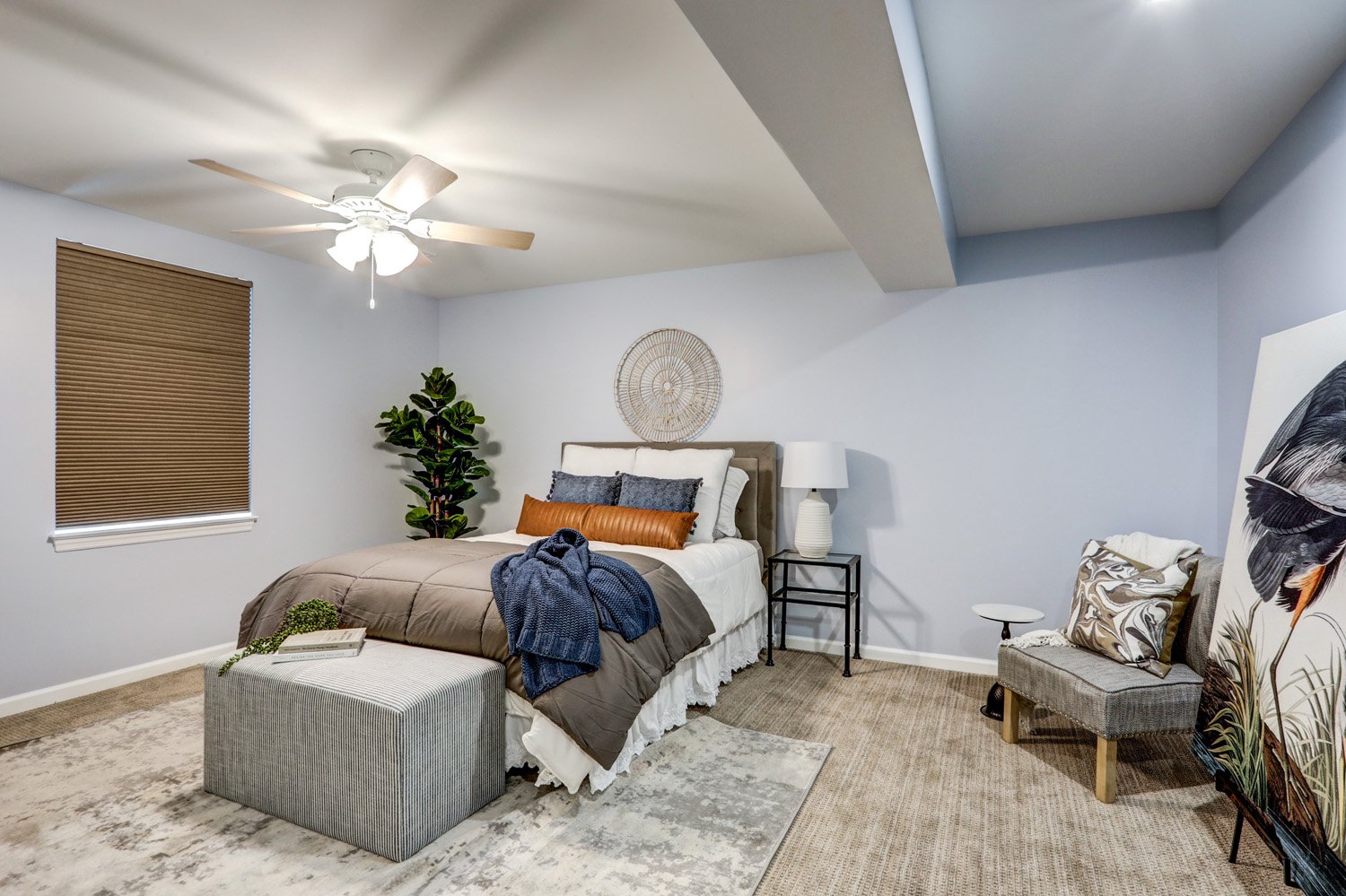 bedroom in Manheim Basement Remodel