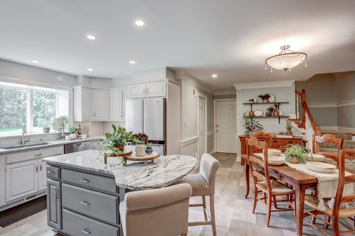 Conestoga Valley kitchen Remodel with island